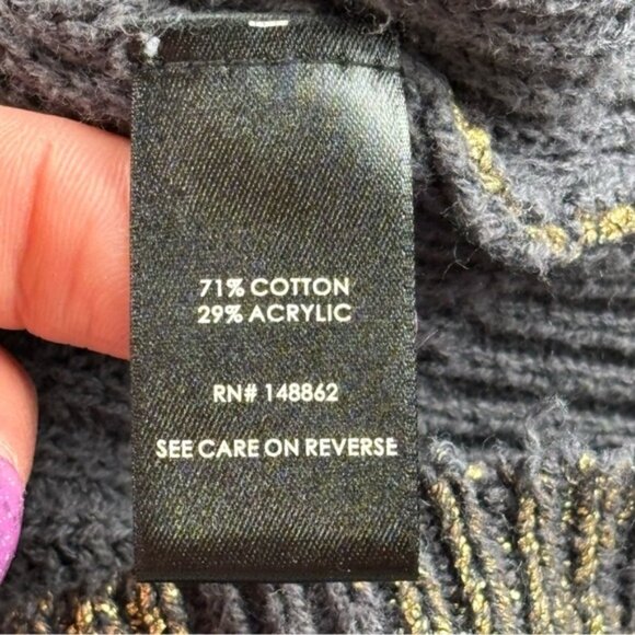 Joeffer Caoc Top Women’s XS Scoop Neck Blouse Corpcore Minimalist Preppy Black - Picture 6 of 13